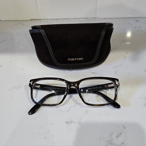 Tom Ford Other - Tom Ford Black Eyeglasses with Case